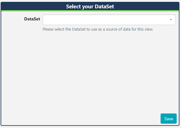 DataSet View Add DataSet